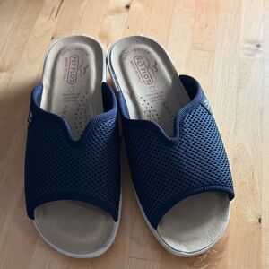 Rieker Navy Blue Women's Wedge Shoes